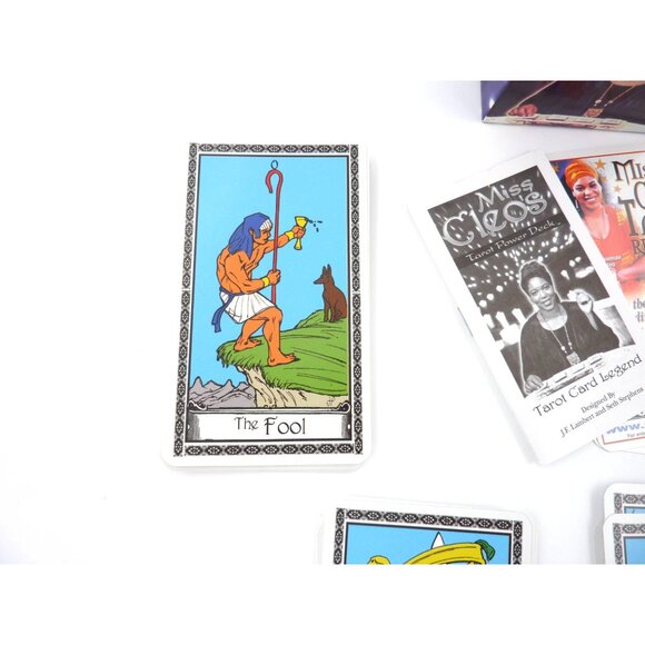 Miss Cleos Tarot Power Deck of 78 Cards Egyptian themed - Picture 4 of 9